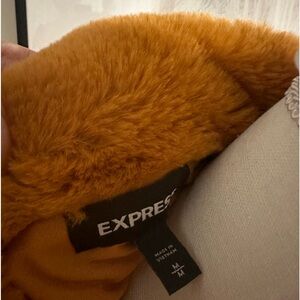 Express faux fur jacket